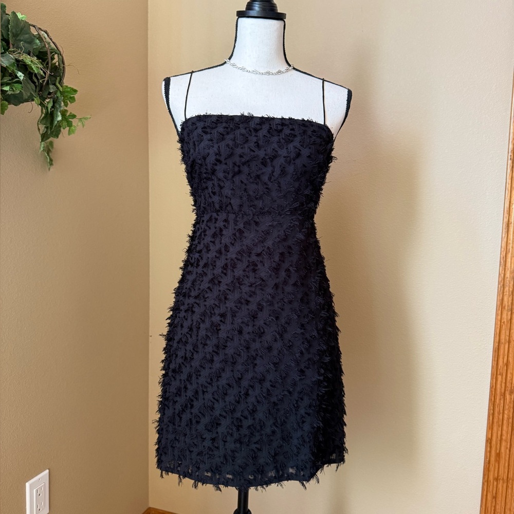 Black Eyelash Dress
